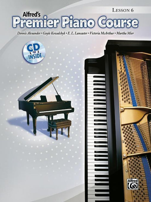 Alfreds Premier Piano Course, Lesson 6 Book & CD-Piano & Keyboard-Alfred-Engadine Music