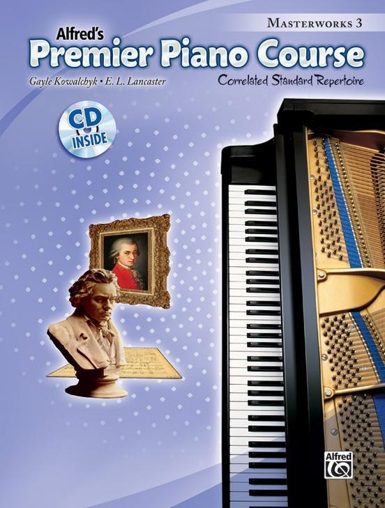 Alfreds Premier Piano Course, Masterworks 3-Piano & Keyboard-Alfred-Engadine Music
