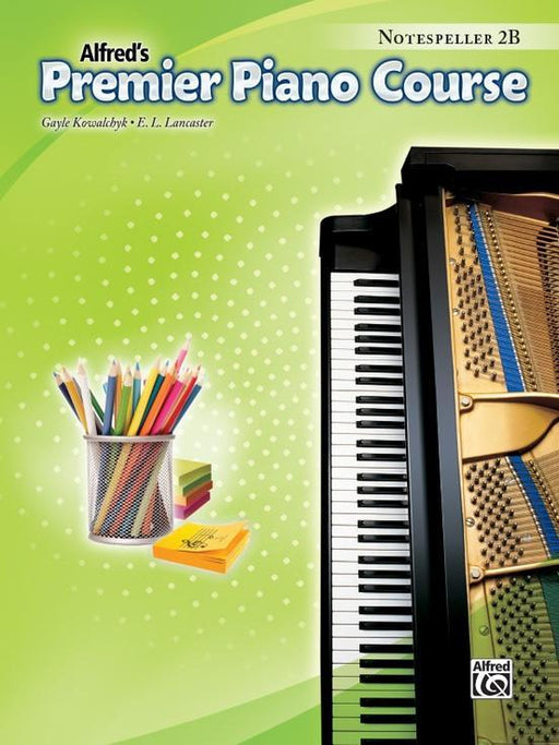 Alfreds Premier Piano Course, Notespeller 2B-Piano & Keyboard-Alfred-Engadine Music