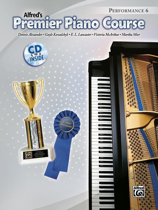 Alfreds Premier Piano Course, Performance 6-Piano & Keyboard-Alfred-Engadine Music