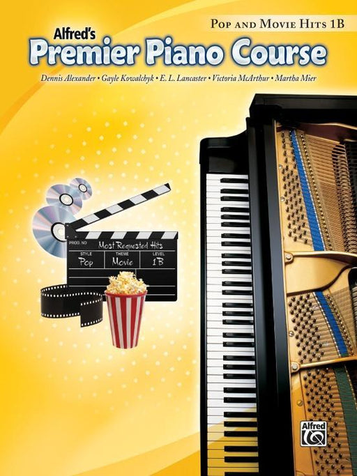 Alfreds Premier Piano Course, Pop and Movie Hits 1B-Piano & Keyboard-Alfred-Engadine Music