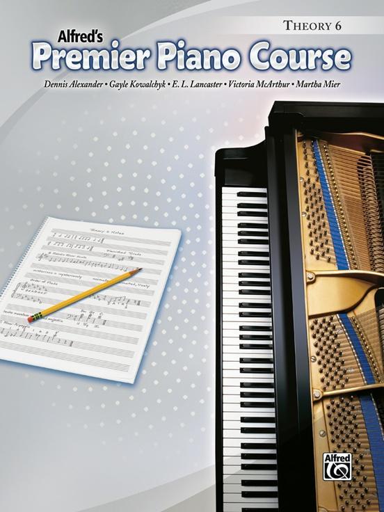 Alfreds Premier Piano Course, Theory 6-Piano & Keyboard-Alfred-Engadine Music