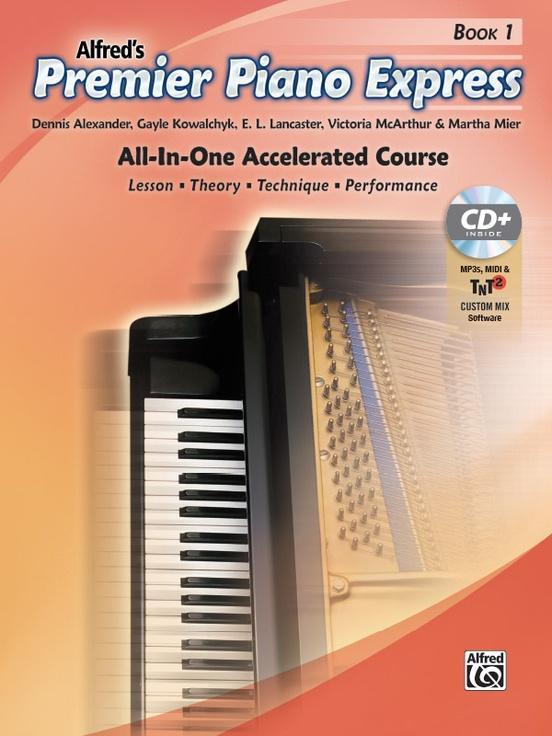 Alfreds Premier Piano Express, Book 1 Book & CD Rom-Piano & Keyboard-Alfred-Engadine Music