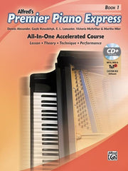 Alfreds Premier Piano Express, Book 1 Book & CD Rom-Piano & Keyboard-Alfred-Engadine Music