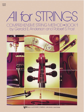 All For Strings Book 1 Violin-Strings-Neil A. Kjos Music Company-Engadine Music