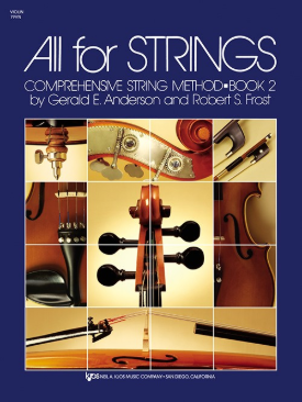 All For Strings Book 2 Violin-Strings-Neil A. Kjos Music Company-Engadine Music