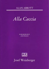 Alla Caccia, French Horn & Piano-Brass-Josef Weinberger-Engadine Music