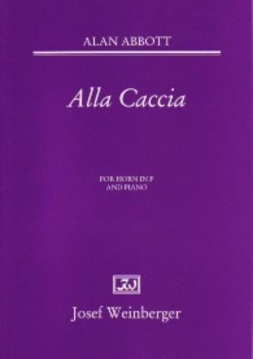 Alla Caccia, French Horn & Piano-Brass-Josef Weinberger-Engadine Music