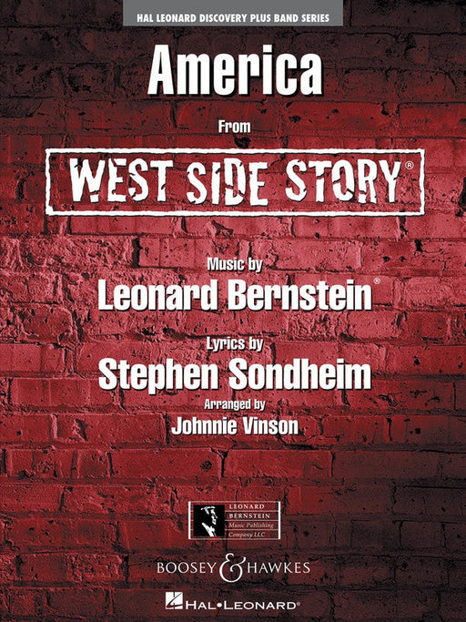 America (from West Side Story), Bernstein Arr. Johnnie Vinson Concert Band Chart Grade 2
