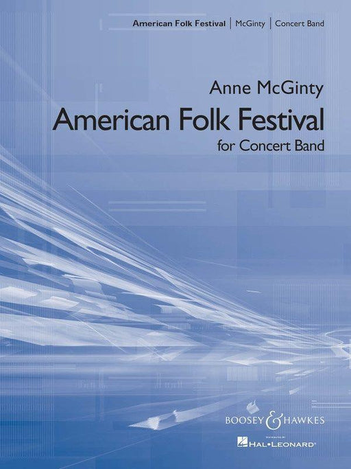 American Folk Festival, Anne McGinty Concert Band Grade 2-3-Concert Band Chart-Boosey & Hawkes-Engadine Music