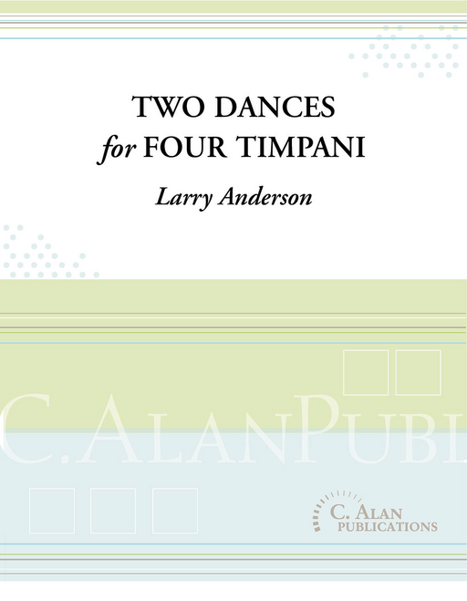 Anderson - Two Dances for Four Timpani