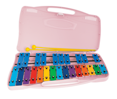 Angel 25-note Chromatic Glockenspiel Colourful