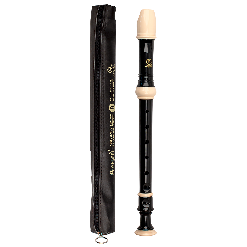 Angel Recorder Instrument Angel 3 Piece Soprano Recorder A601 — Engadine Music