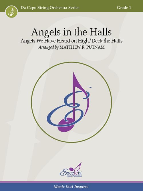 Angels in the Halls, Arr. Matthew R. Putnam String Orchestra Grade 1-String Orchestra-Excelcia Music-Engadine Music