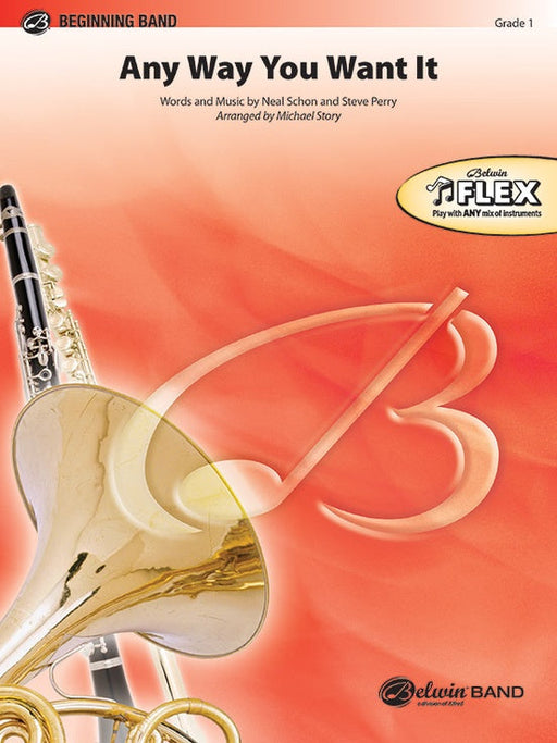 Any Way You Want It, FLEX Band, Grade 1