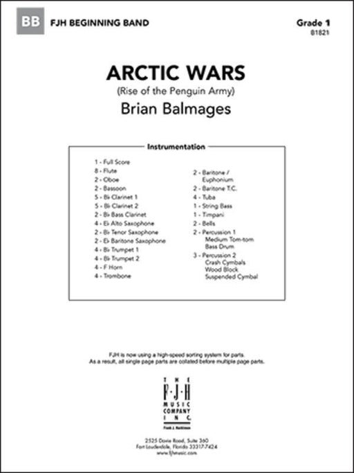 Arctic Wars (Rise of the Penguin Army), Brian Balmages Concert Band Grade 1