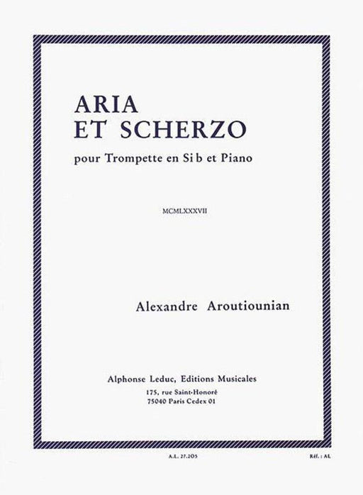 Aria Et Scherzo Trumpet
