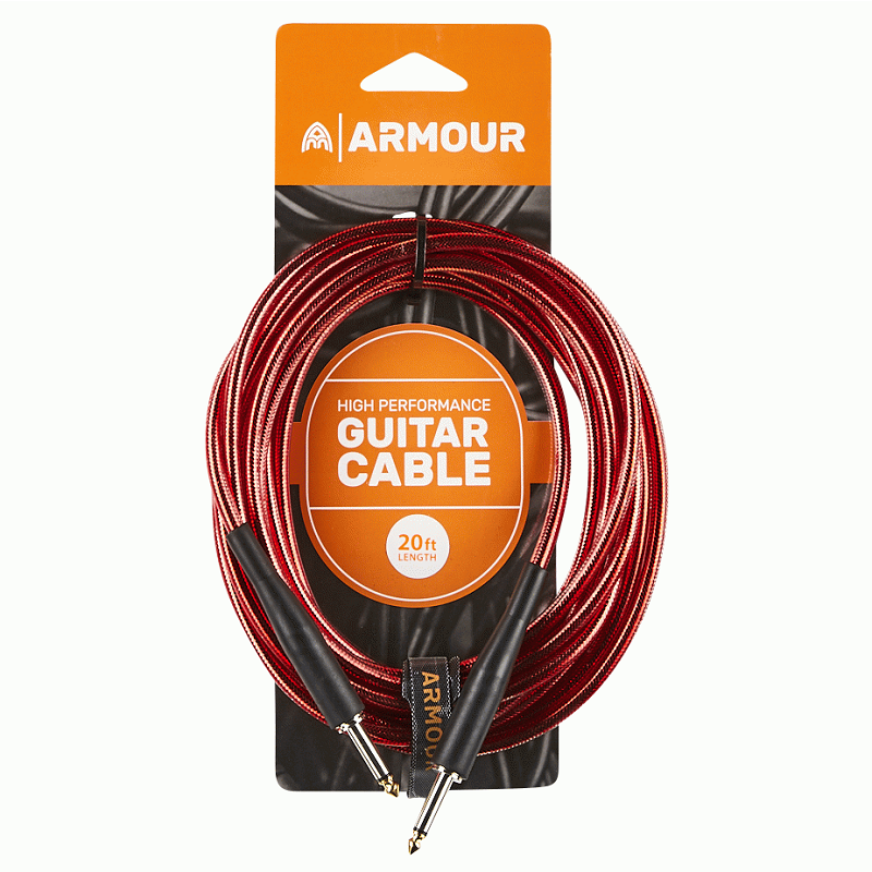 Armour Instrument Cable - Various Colours & Lengths