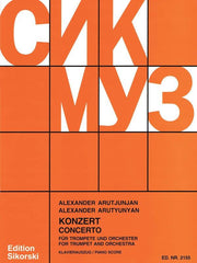 Arutiunian Concerto for Trumpet/Piano-Brass-Sikorski-Engadine Music