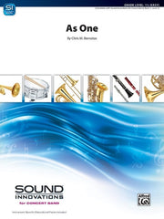 As One, Chris M. Bernotas, Concert Band Grade 1.5