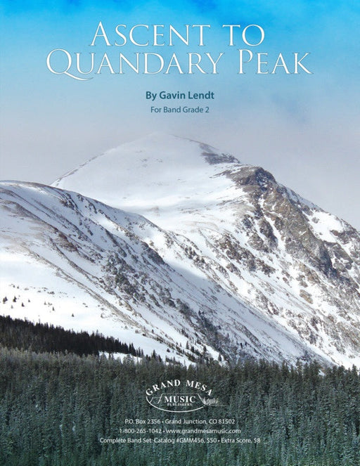 Ascent to Quandary Peak, Gavin Lendt Concert Band Grade 2