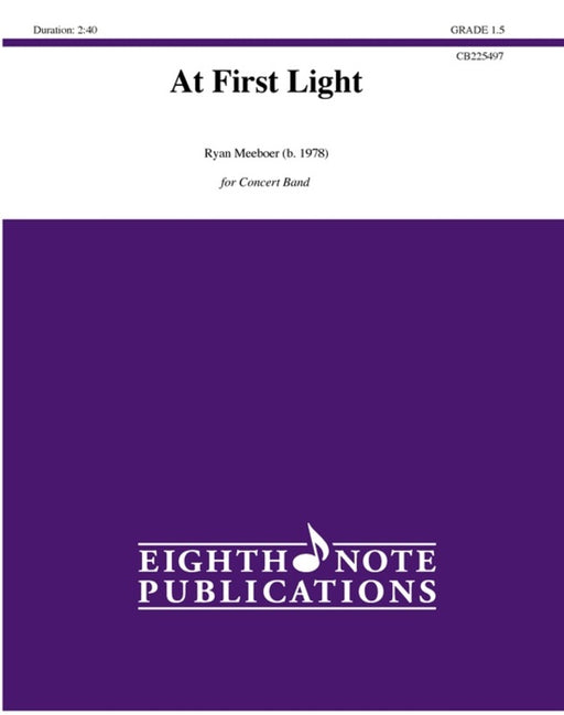 At First Light - Concert Band Grade  1.5