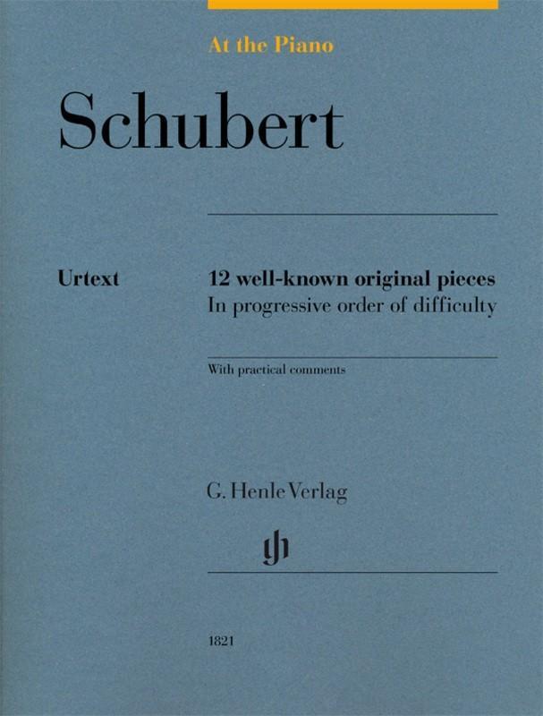 At the Piano Schubert - 12 well-known original pieces
