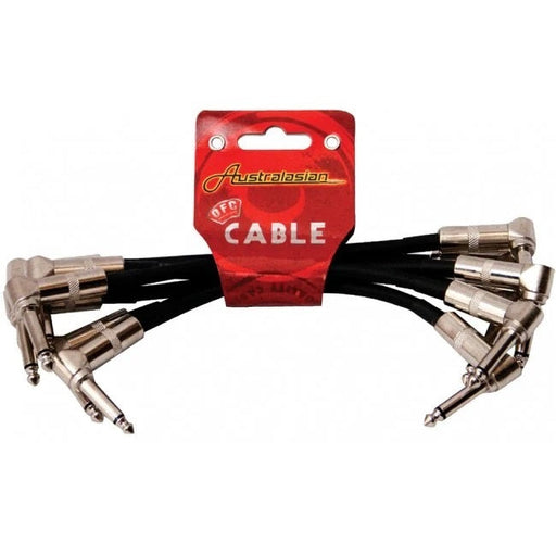 Australasian OFC Patch Cable Pack of 6 - Various 6" | 1Ft