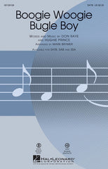 BOOGIE WOOGIE BUGLE BOY SSA