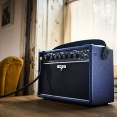 BOSS Katana Mini X Blue Guitar Amplifier Limited Edition