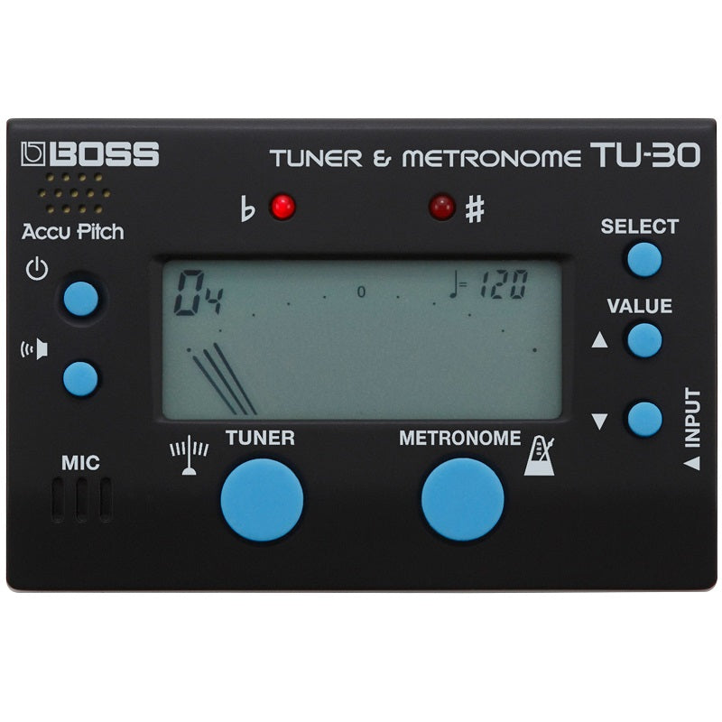 BOSS TU-30 Tuner & Metronome