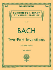 Bach - 15 Two-Part Inventions, Piano-Piano & Keyboard-G. Schirmer Inc.-Engadine Music