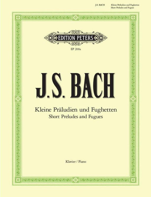 Bach - 24 Short Preludes & Fugues, Piano