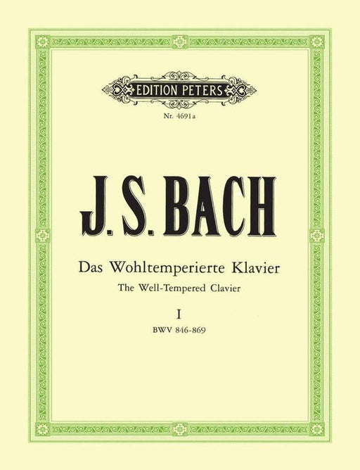Bach - 48 Preludes and Fugues Vol. 1, Piano