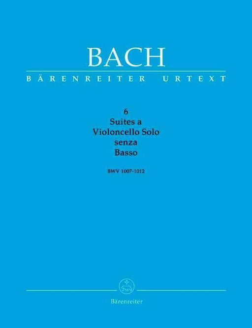 Bach - 6 Suites for Violoncello solo BWV 1007-1012-Strings-Barenreiter-Engadine Music