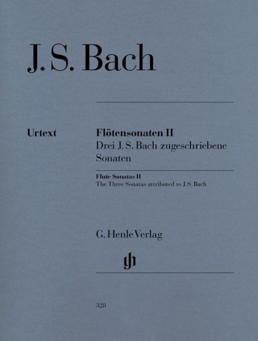 Bach - Flute Sonatas Vol. 2 (Three Sonatas attributed to J.S. Bach)-Woodwind-G. Henle Verlag-Engadine Music