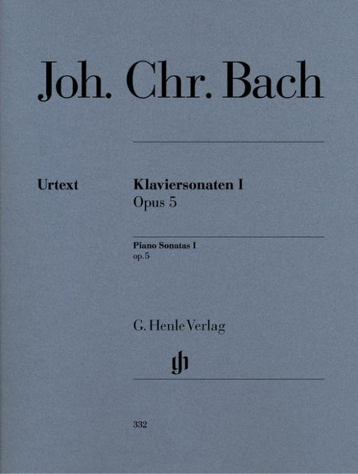 Bach - Piano Sonatas, Volume I Op. 5, Piano