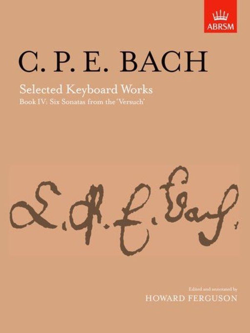 Bach - Selected Keyboard Works, Book IV: Six Sonatas, Piano