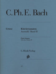 Bach - Selected Sonatas Bk 2 Urtext, Piano