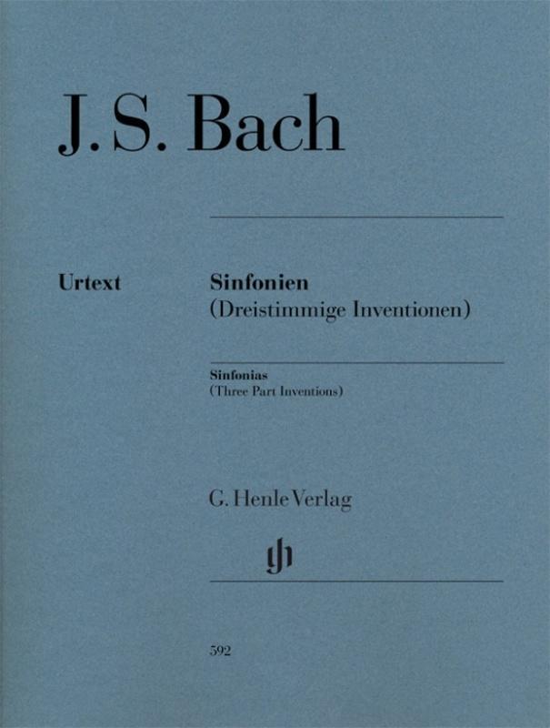 Bach - Sinfonias (Three Part Inventions), Piano