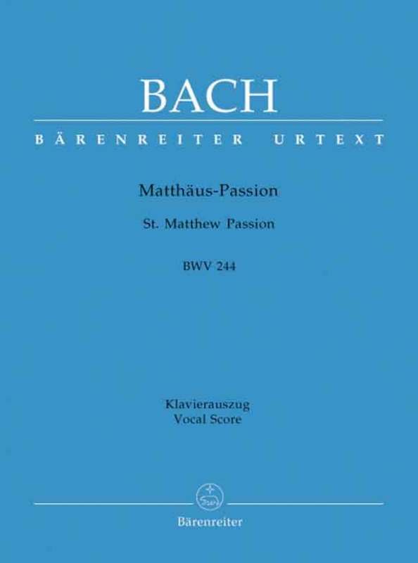 Bach - St. Matthew Passion BWV 244, Vocal