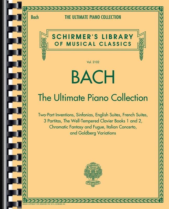 Bach - The Ultimate Piano Collection-Piano & Keyboard-G. Schirmer, Inc.-Engadine Music