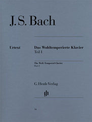 Bach - The Well-Tempered Clavier Part I, Piano
