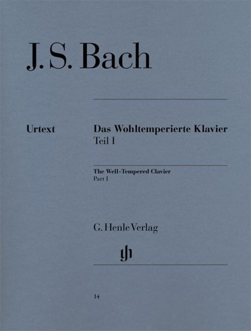 Bach - The Well-Tempered Clavier Part I, Piano