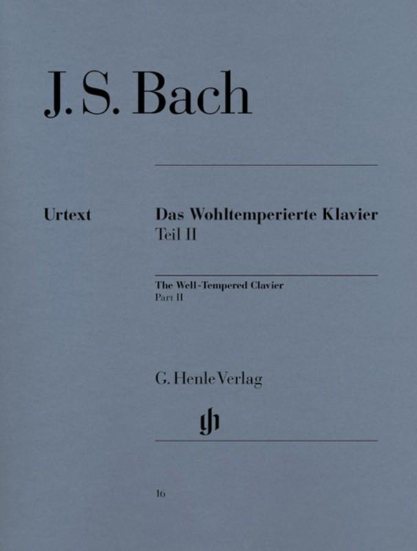 Bach - The Well-Tempered Clavier Part II, Piano