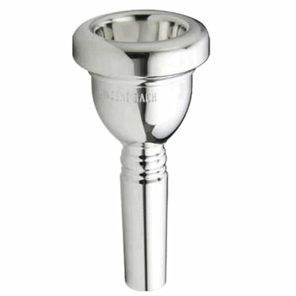 Bach Trombone Large Shank Mouthpiece Standard Series Silver Plated