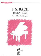 Bach - Two and Three Part Inventions Complete-Piano & Keyboard-All Music Publishing-Engadine Music
