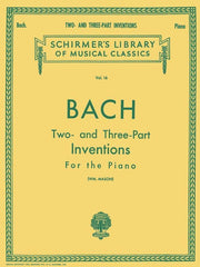 Bach - Two and Three Part Inventions, Piano