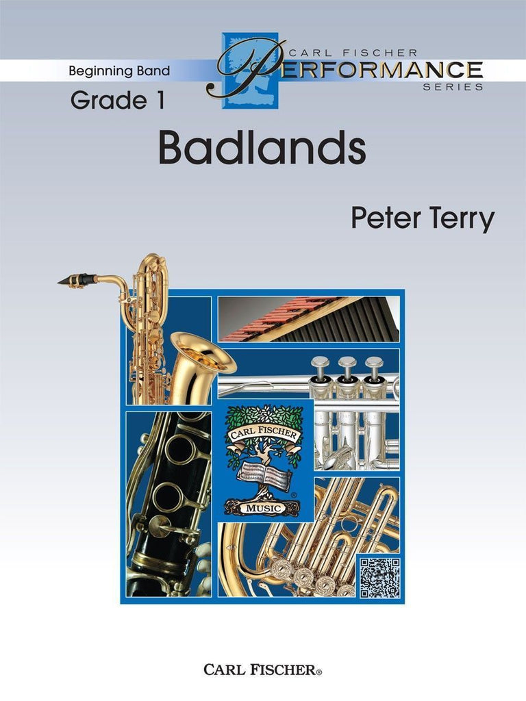 Badlands, Peter Terry Concert Band Grade 1-Concert Band-Carl Fischer-Engadine Music