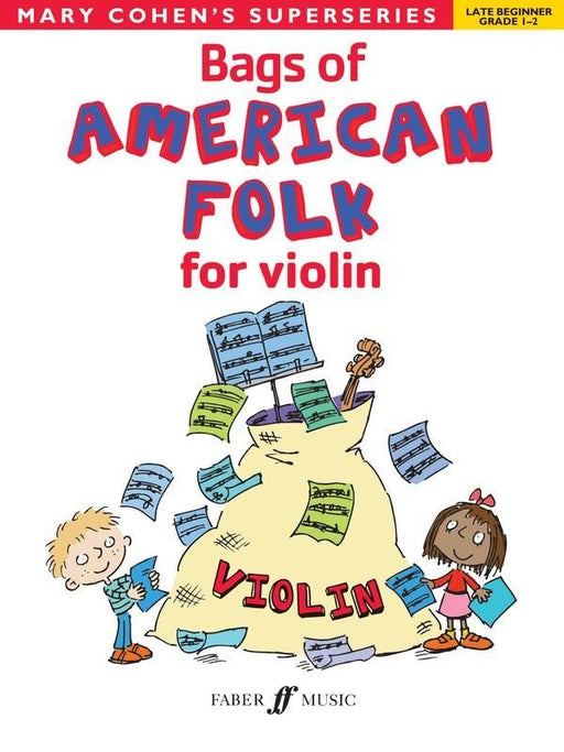 Bags of American Folk for Violin-Strings-Faber Music-Engadine Music